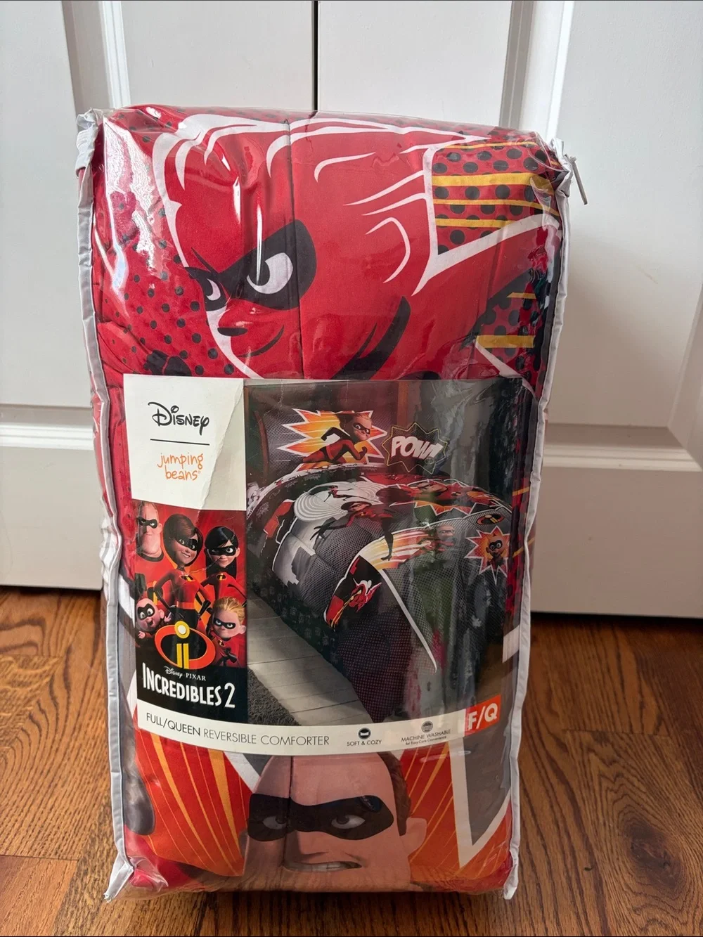 Jumping Beans Disney Incredibles 2 Full/Queen Reversible Comforter New